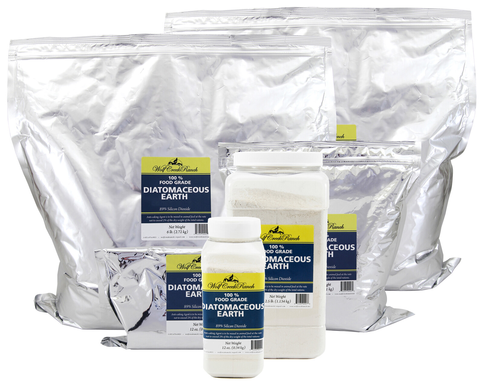 Diatomaceous ~ Earth Food Grade ~ Perma-Guard ~ Multiple Sizes 12oz - 500lbs