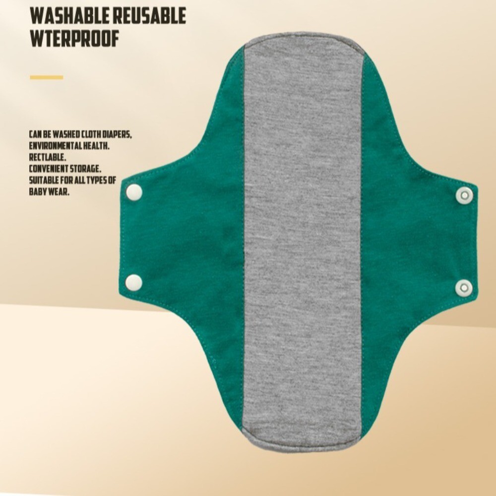 6Pcs Reusable Panty Liner Nursing Pad for Women Washable Menstrual Cloth Pads