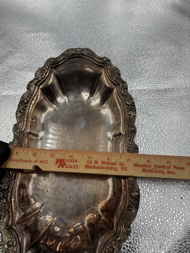VTG Silverplate Serving Dish Oval