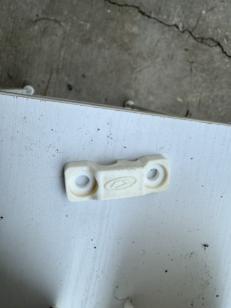 Beta RR RR-S Front Fork Guards OEM Guard Set White 2023