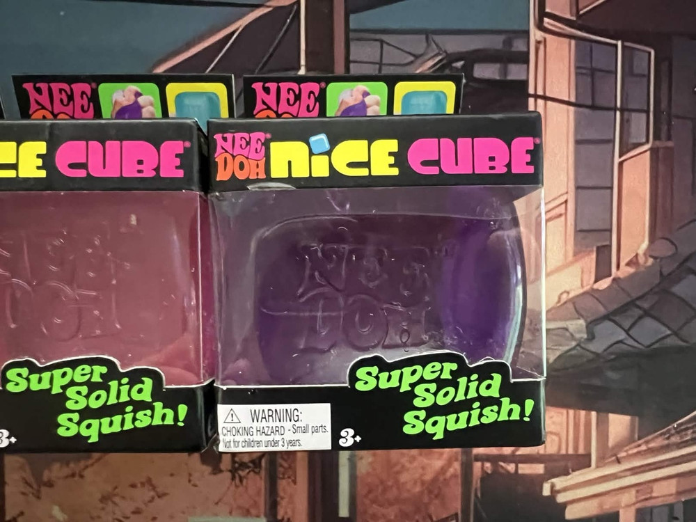 Needoh HOT 🔥 VIRAL TIKTOK NICE CUBE SUPER SOLID SQUISH NEE DOH - COMPLETE SET!