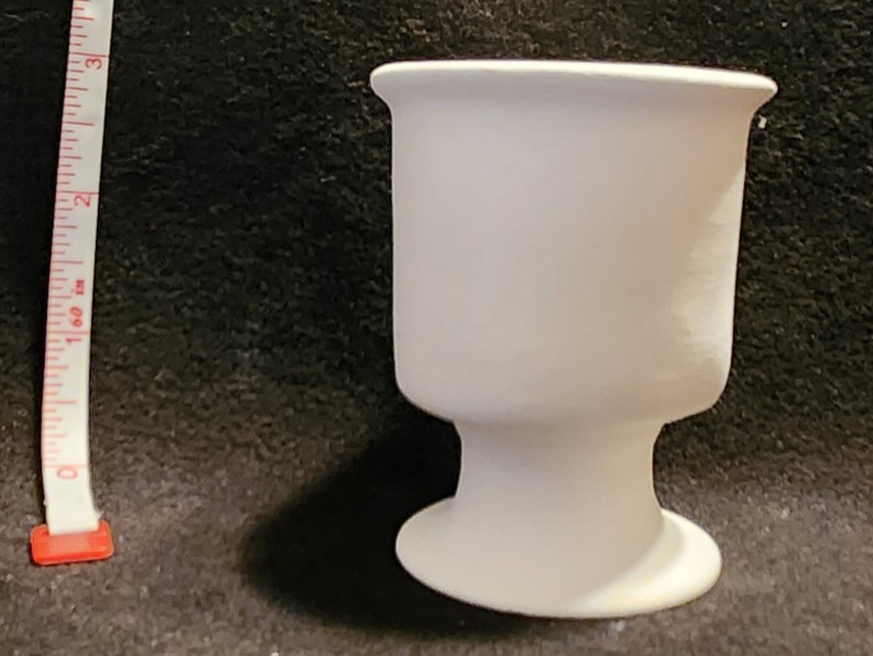 Ready to Paint Ceramic Bisque Chalice