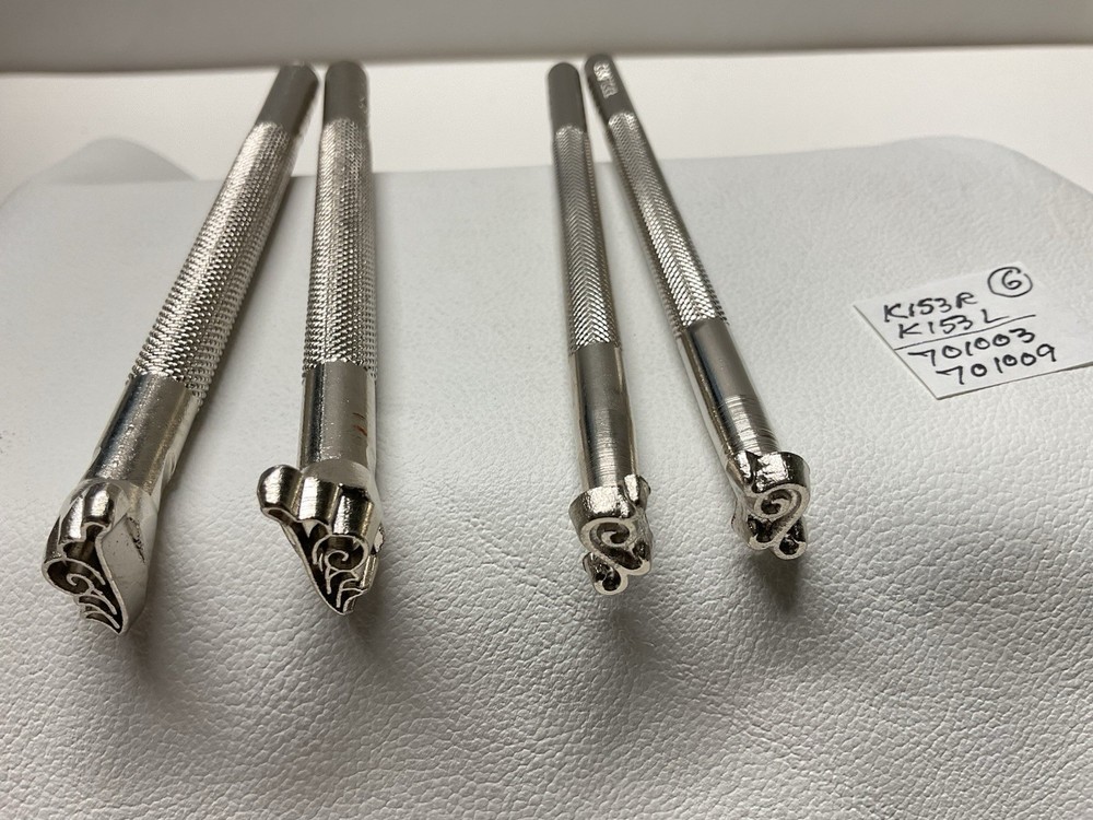 2 Sets CRAFTOOL Special Stamp Sets Leather Stamping Tools ( RefC6)