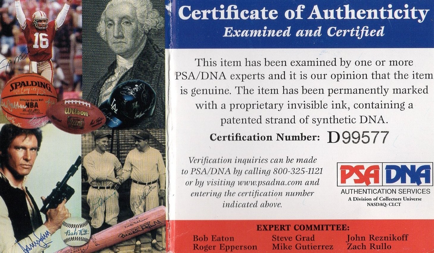 Eddie Mathews Signed Rawlings National League Baseball Coleman RONLB PSA COA