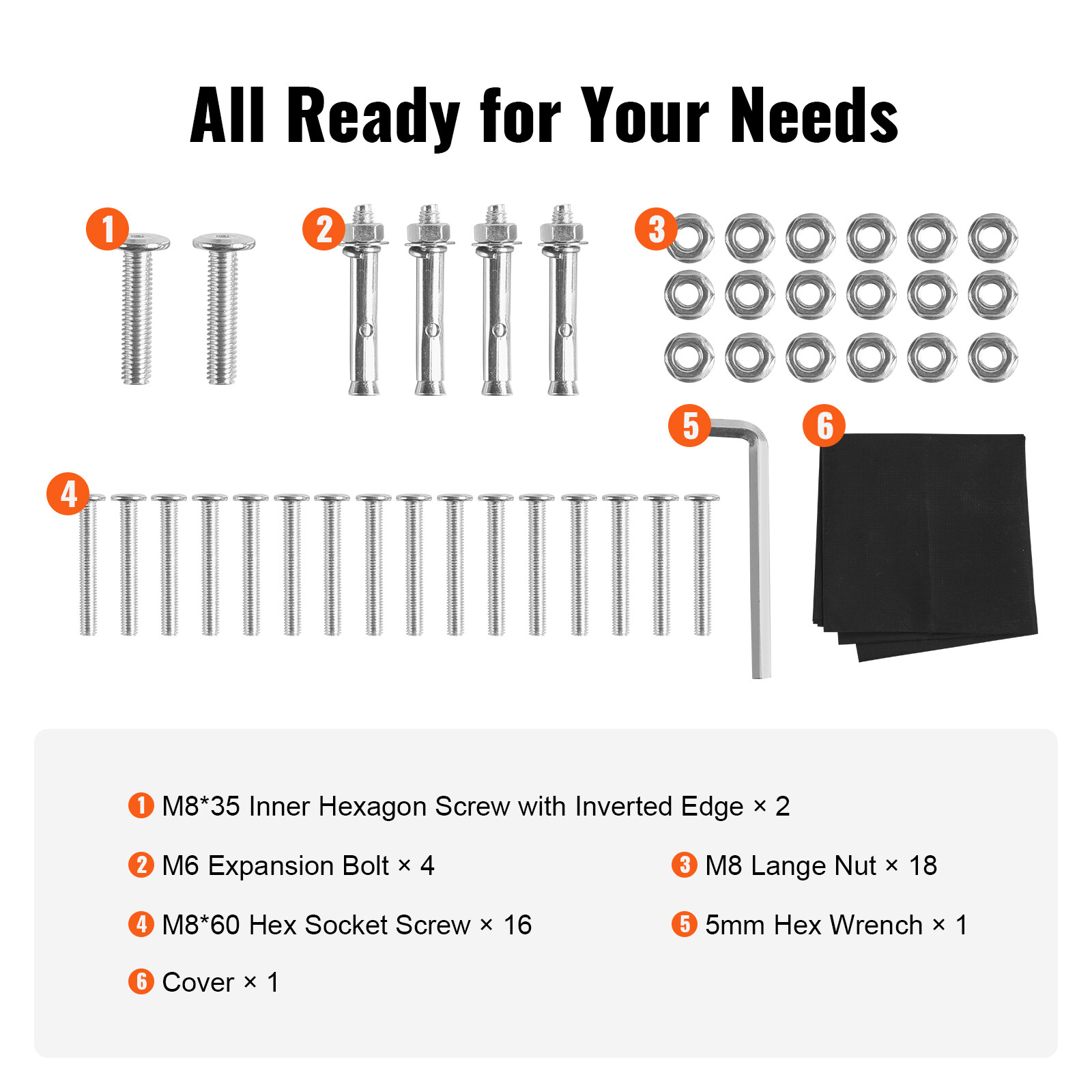 VEVOR 12.7 FT Outdoor Firewood Rack with Cover Firewood Holder 152"x14.2"x46.1"