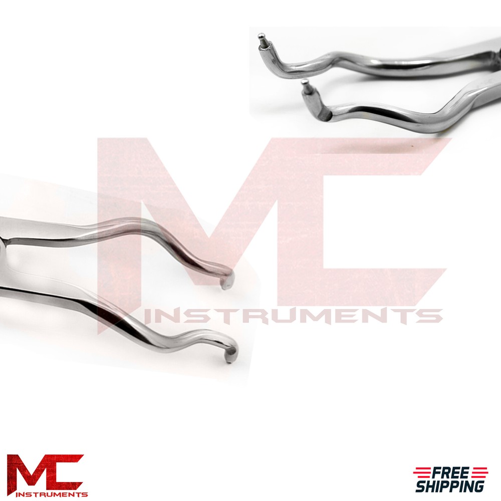 Rubber Dam Brewer Forceps Clamp Holding Endodontics Restorative Instruments