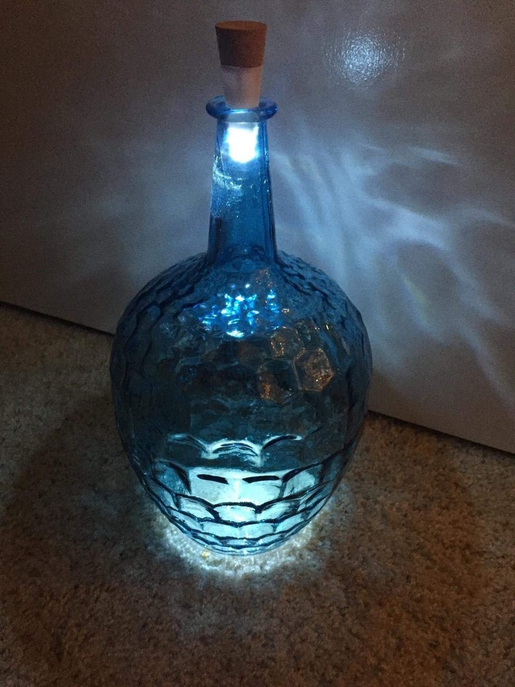 4 Pack USB Rechargeable Bottle Lights Cork Shape Craft Lights for Night Light