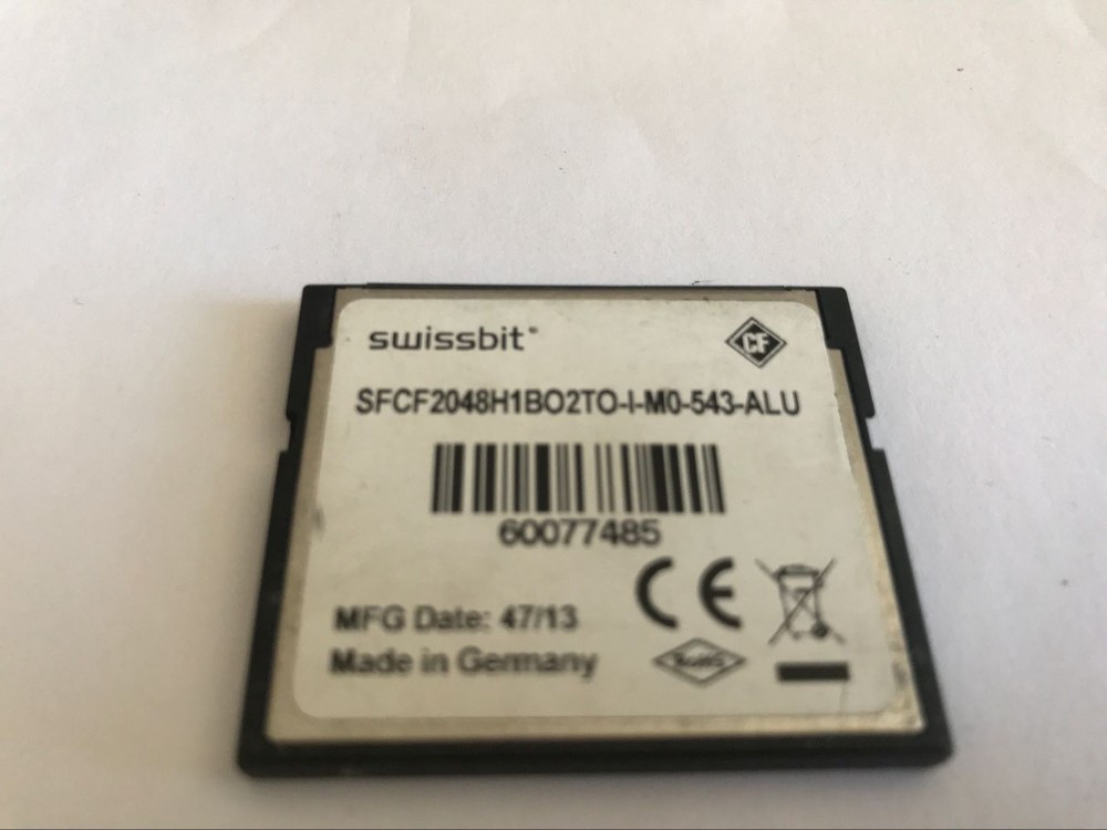 Swissbit 2GB industrial CompactFlash CF Memony Card