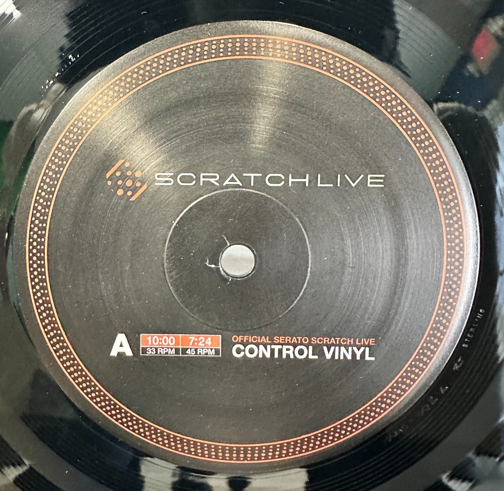 Serato Scratch Live Control Vinyl Black