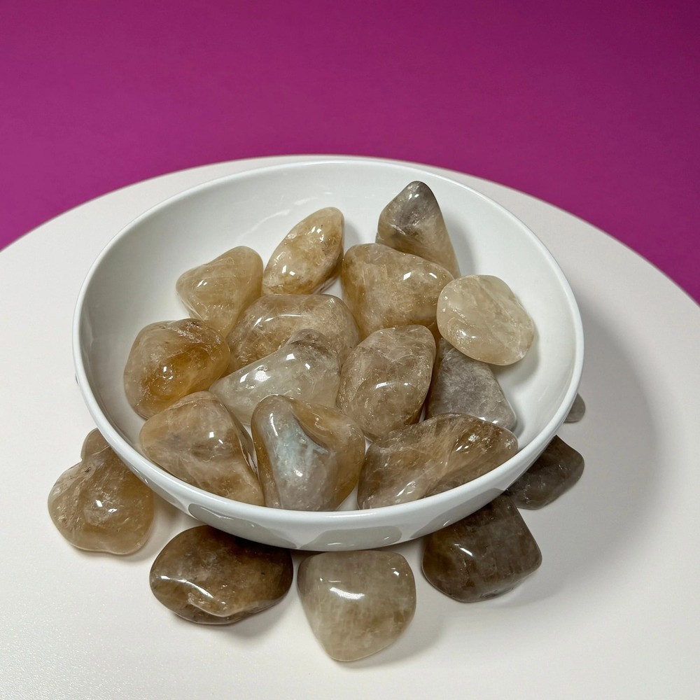 Natural Citrine Tumbles