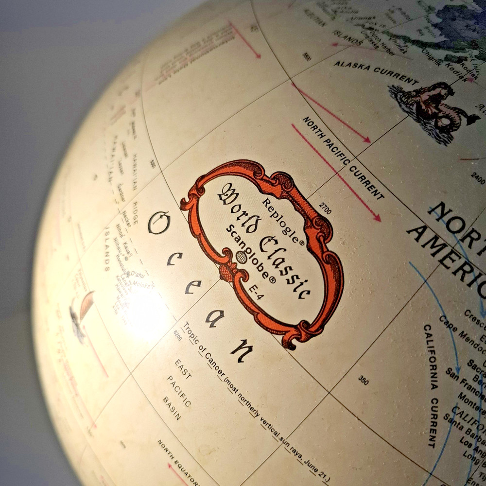 Repogle World Classic Scanglobe 12" / 30 cm Globe