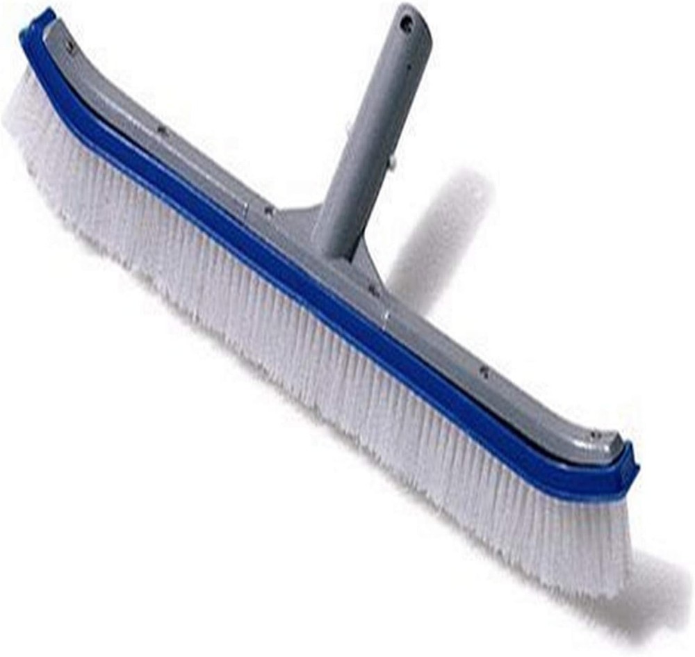 HYDROTOOLS 18-Inch Aluminum Pool Brush Head - Efficient Cleaning for All Pools