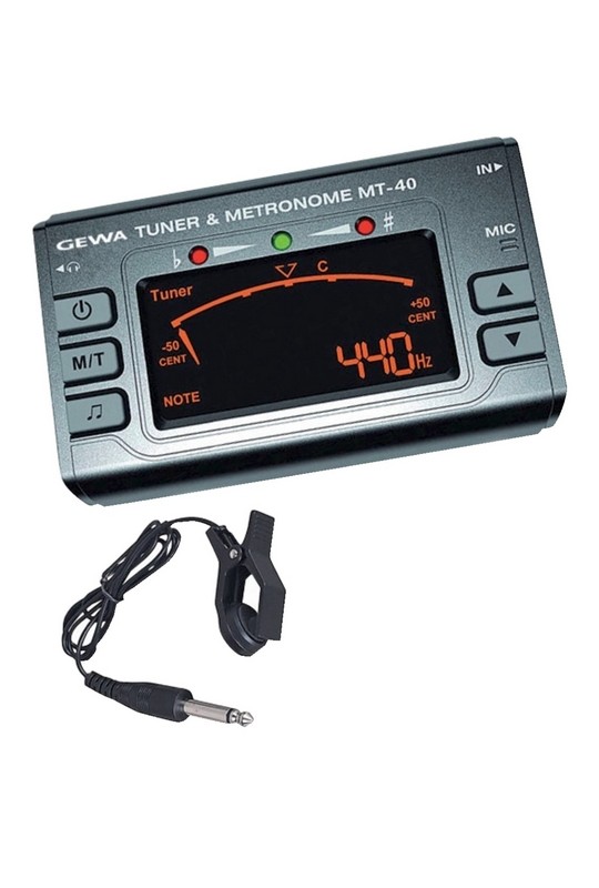 GEWA MT-40 TUNER AND METRONOME
