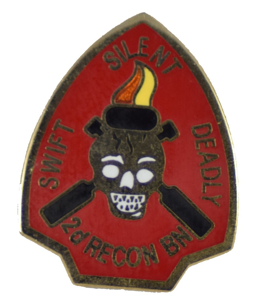 2ND RECON BN HAT PIN