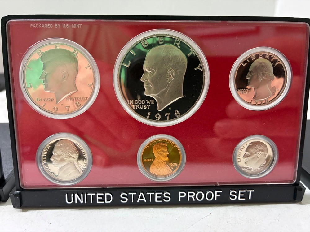 1973-1979 US Mint Proof Sets in OGP