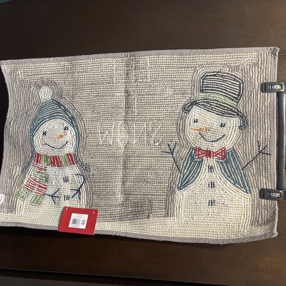 Let It Snow Bath Rug