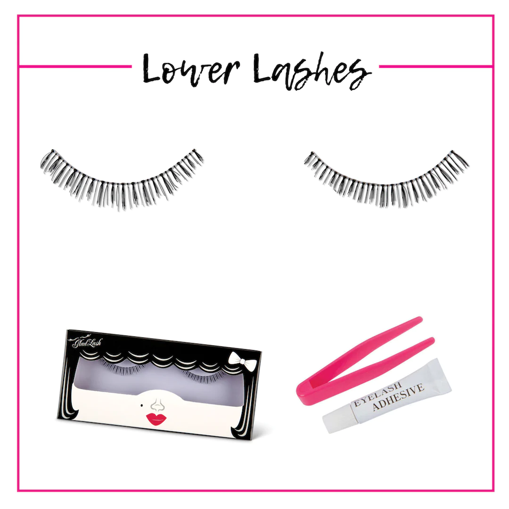 GladGirl False Lash Kit - Lower Lashes