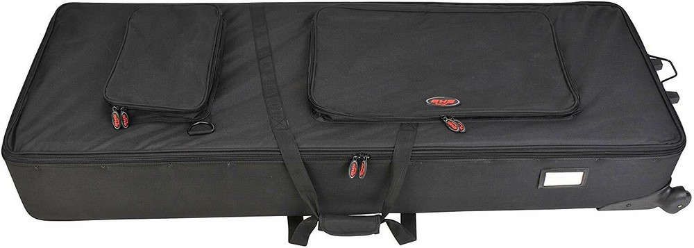 SKB 88-Note Keyboard Soft Thick Padded Case w/ Wheels