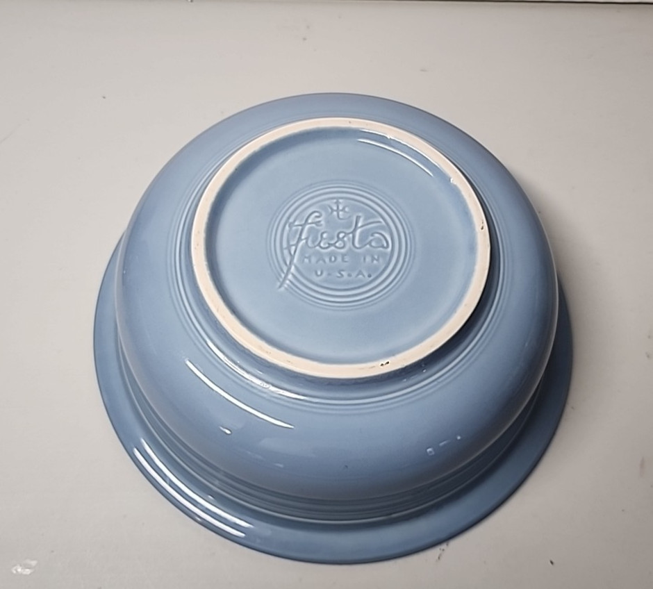 Fiesta Ware 8.25" Periwinkle Blue Serving Bowl