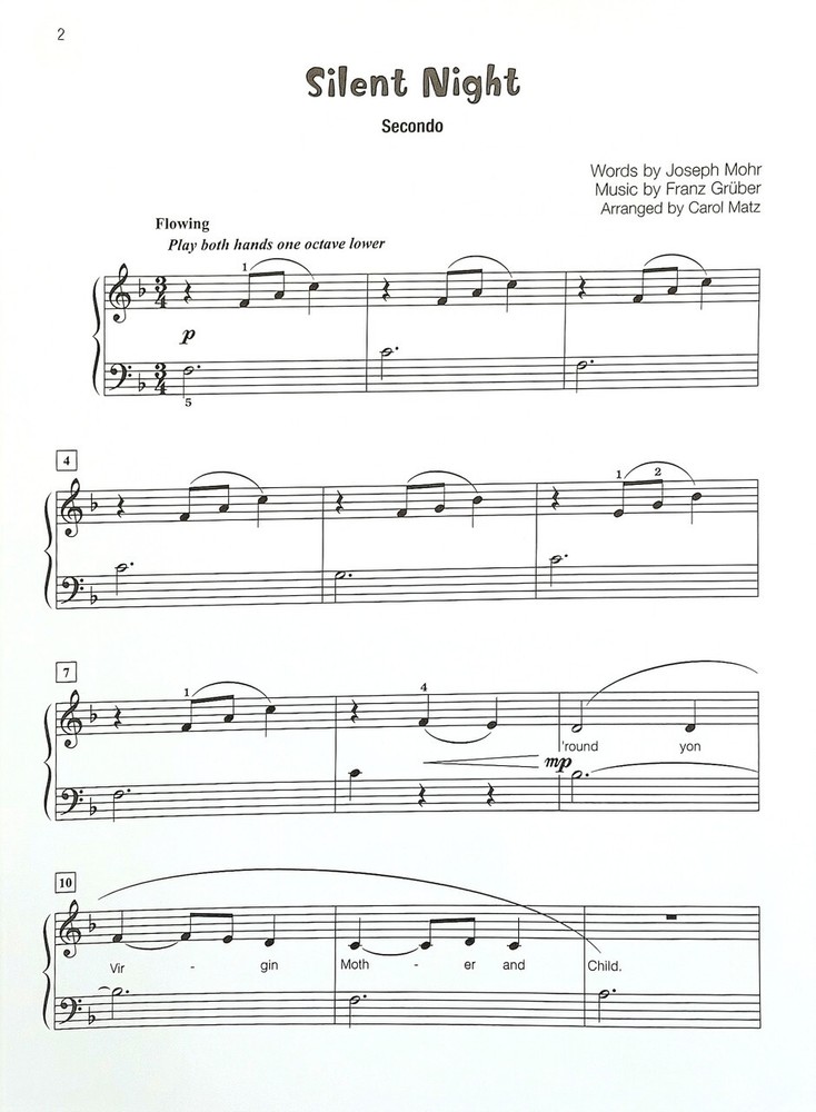 Famous & Fun Christmas Duets - Book 3