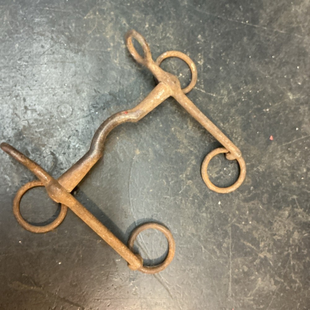 Vintage Horse Equestrian Bit Unknown Maker 5in