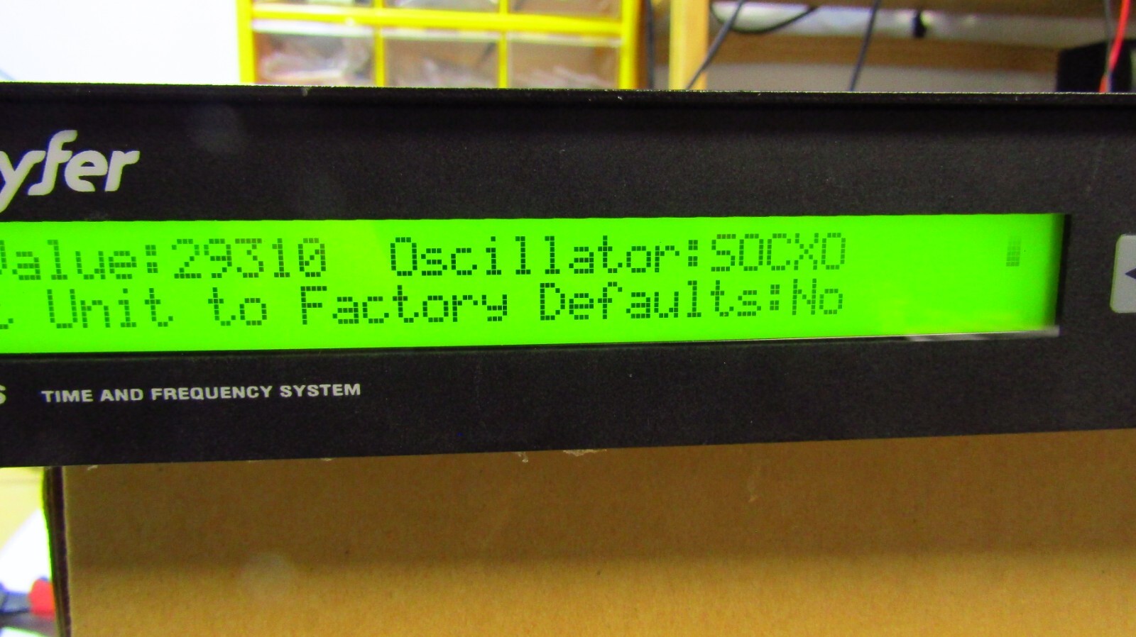 FEI-ZYFER GPStarplus 565 time frequency system GPSDO, Trimble GPS, Morion MV201