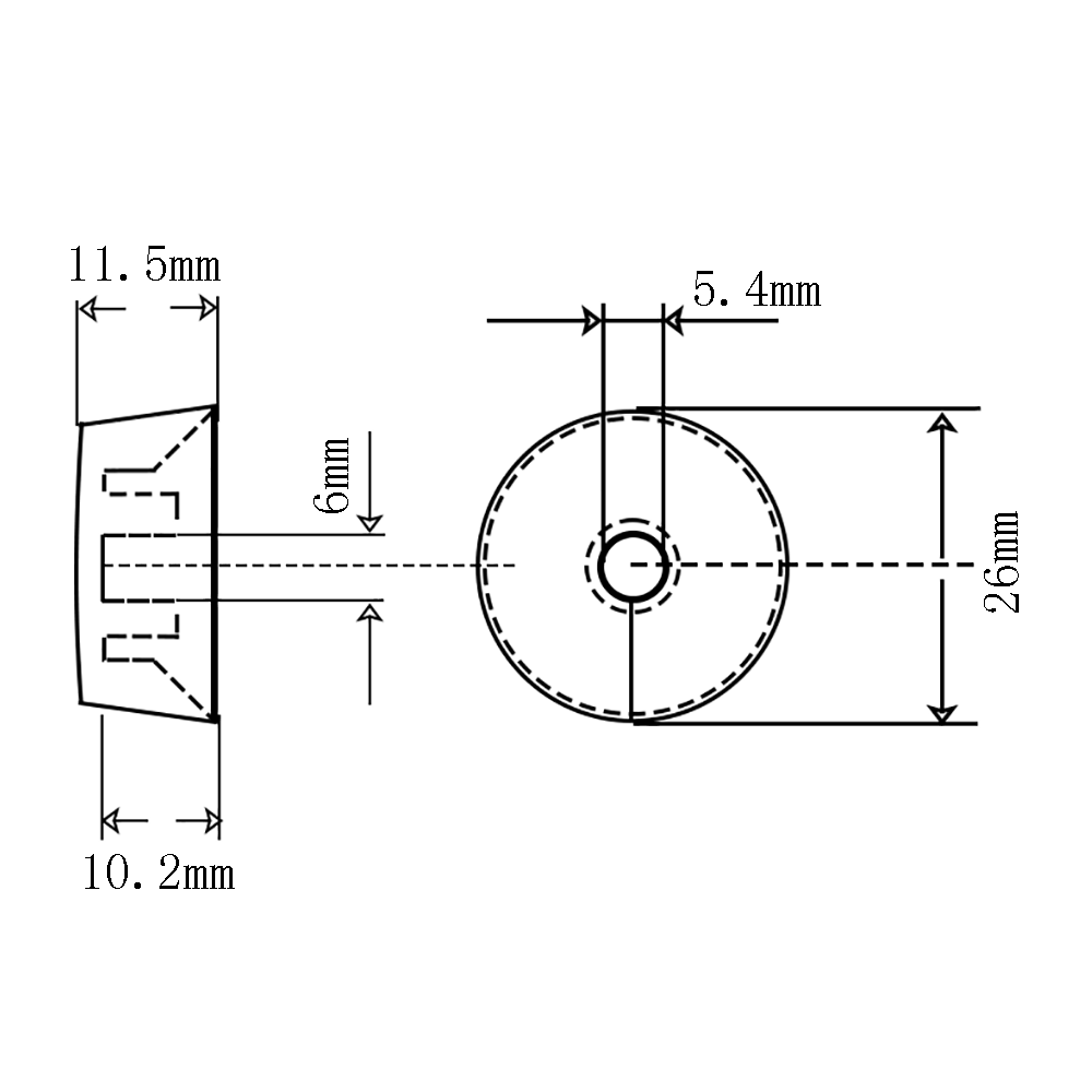 4Pcs Acrylic Bass Guitar Knobs Volume Tone Control Knobs Gold White Numbers