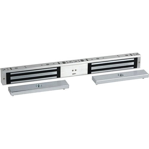 RCI 8372D28 Surface Double MiniMag Electromagnetic Lock with Door Status Sensor