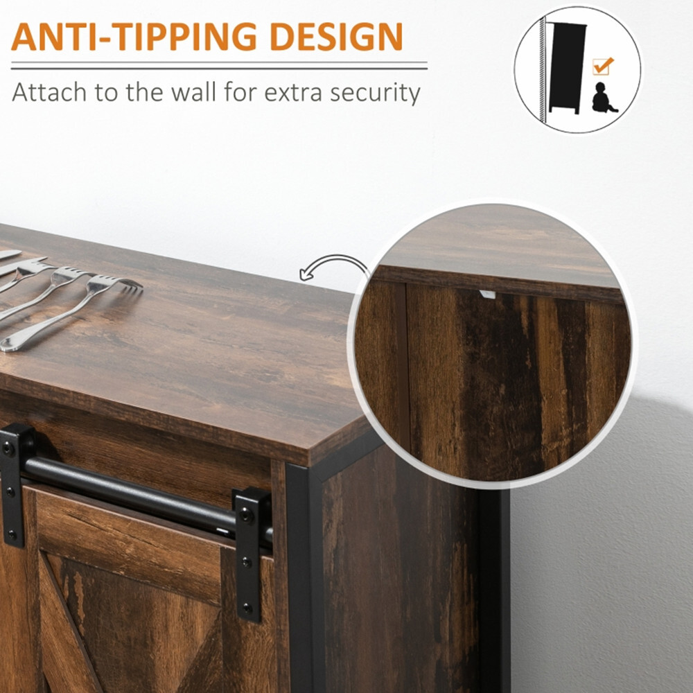 Cabinet Kitchen Sideboard Brown