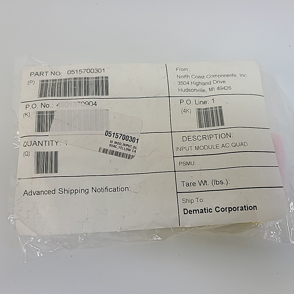 Western Reserve Controls 1781-IA5Q Relay Module IAC5Q Input Module