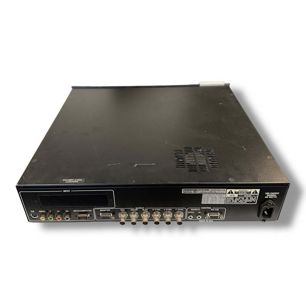 Faroudja DVP-3000 Digital Video Processor / Line Scaler