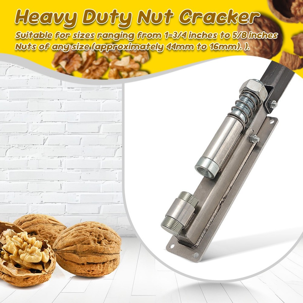 Wall-mounted Nutcracker, Black Walnut Nut Cracker For Black walnuts, macadamia