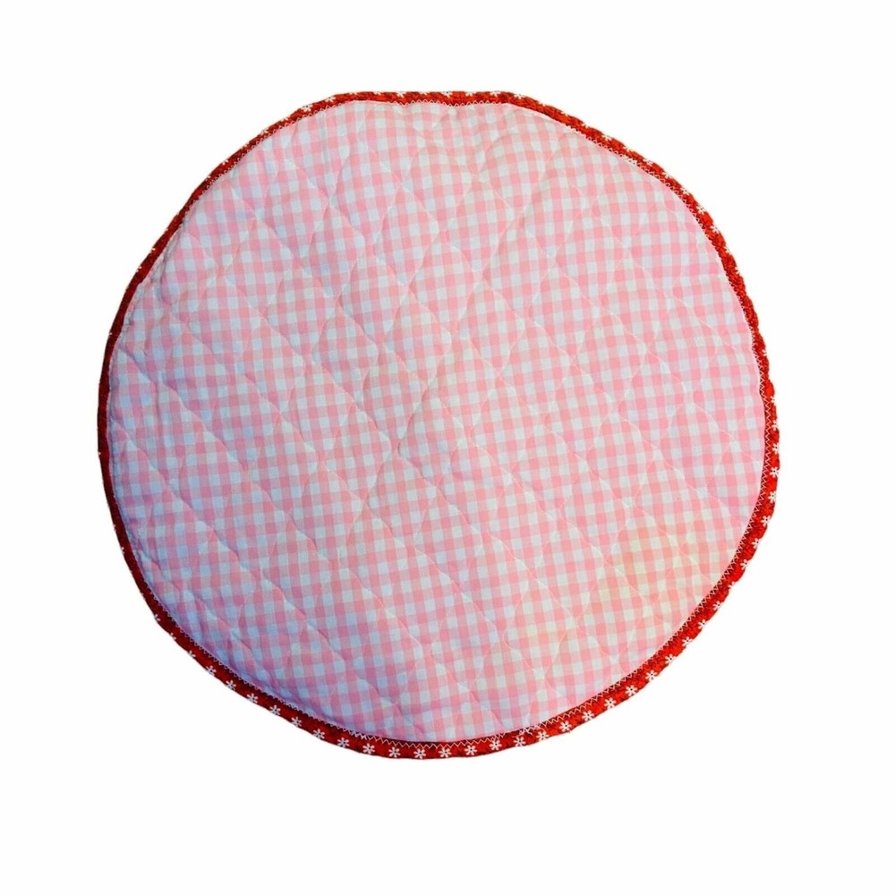 4263 Adjustable round Caserole Carrier quilted 17"