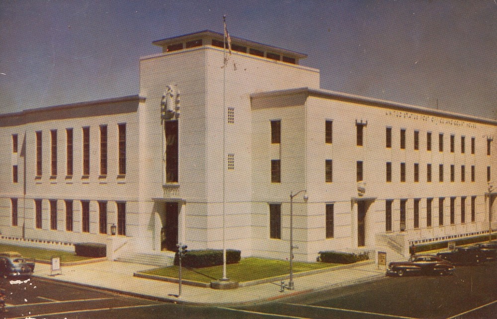 U.S. POST OFFICE, FRESNO, CA  -  PC6915