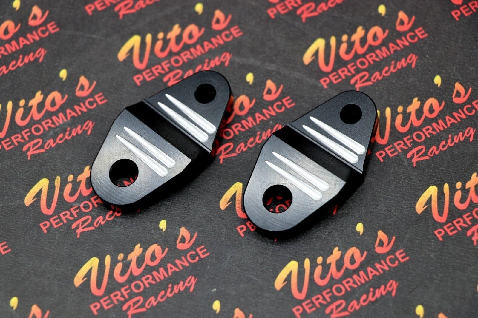 2 x new REAR exhaust pipe silencer hanger mounts Yamaha Banshee Toomey T5 T6