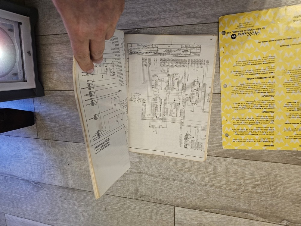 Comet Pinball Manual & Second Matrix Page