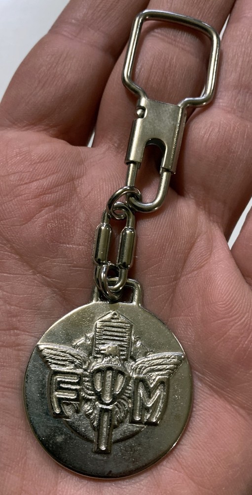 IMF ITALIAN MOTORCYCLE FEDERATION KEYCHAIN