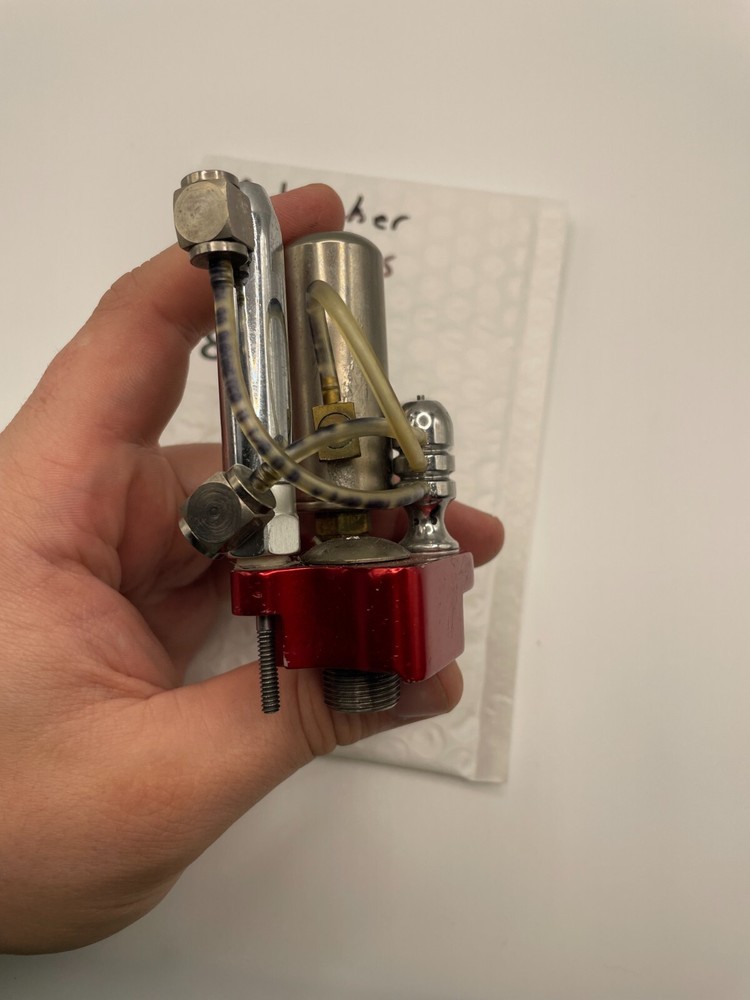Autococker Pnuematics Front Block Red & Silver