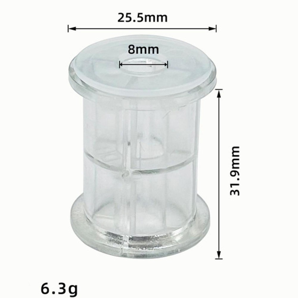 6 Pieces Fishing Line Bobbin Spools with Box Empty Spools