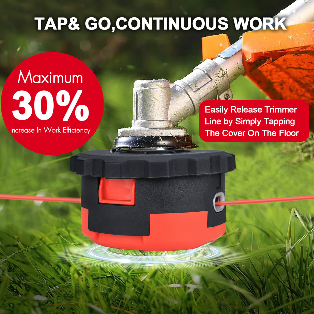 5PCS String Trimmer Head Fits Milwaukee M18 Easy load String Trimmers Weed Eater