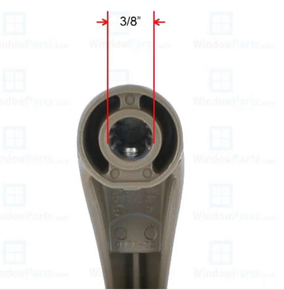 ANDERSEN CASEMENT WINDOW CRANK HANDLE STONE 9456-2C