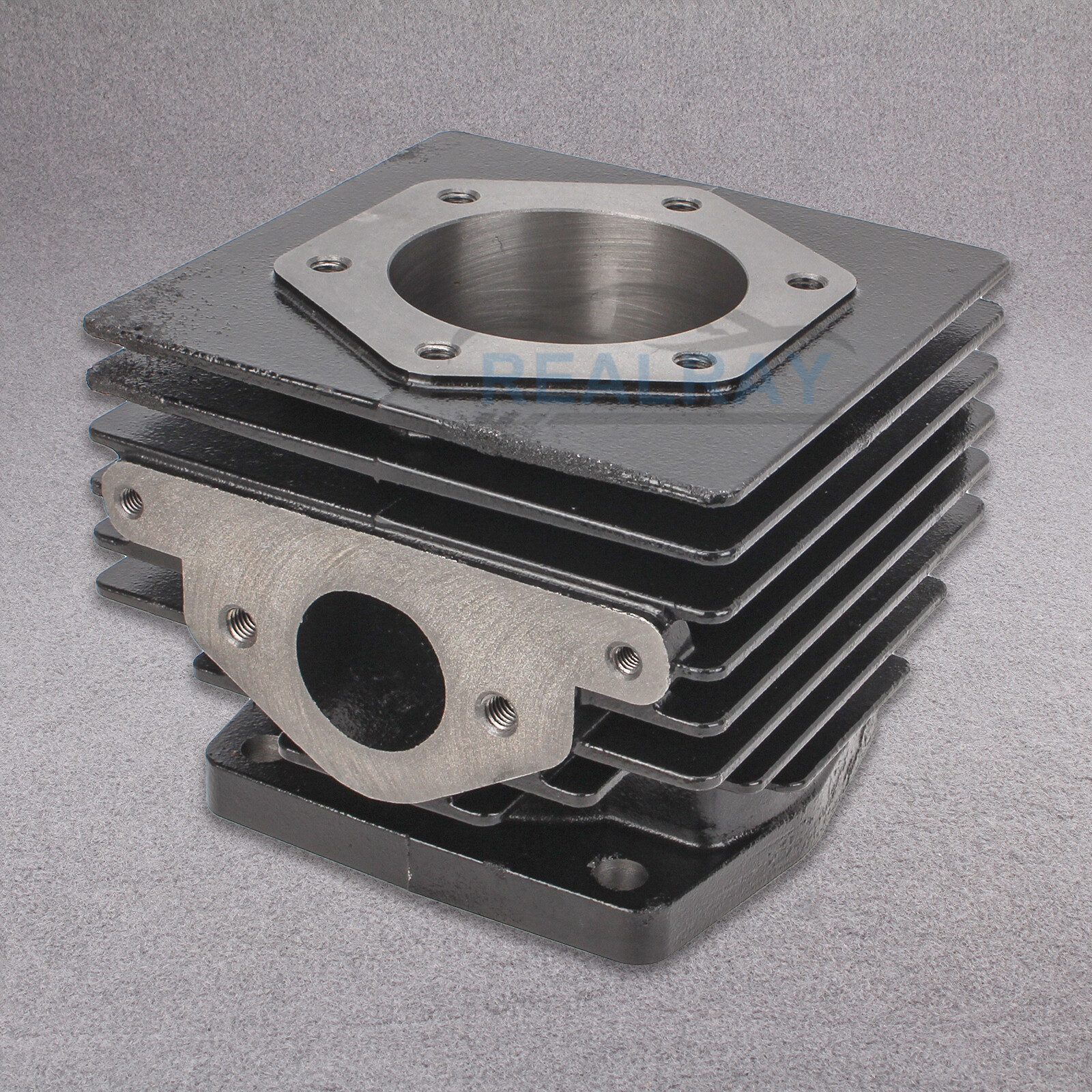 For 1976-1988 EZGO 2 Cycle Gas Golf Cart Top End Rebuild Kit Cylinder & Piston