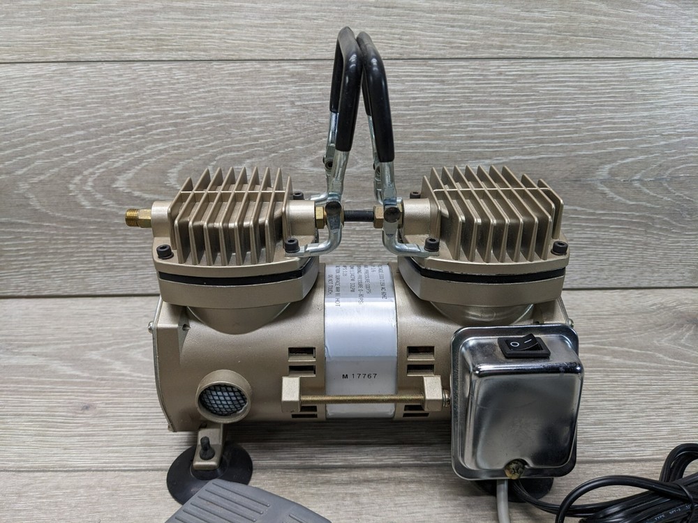 SIMair TC2000 1/6 HP 100 PSI Air Compressor & Moisture Filter Regulator