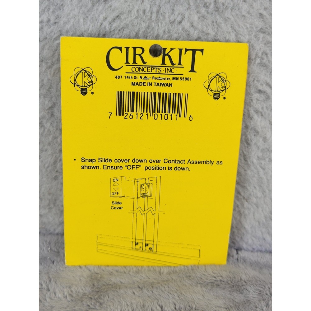 CIR KIT CONCEPTS INC CK1011 Miniature Slide Switch