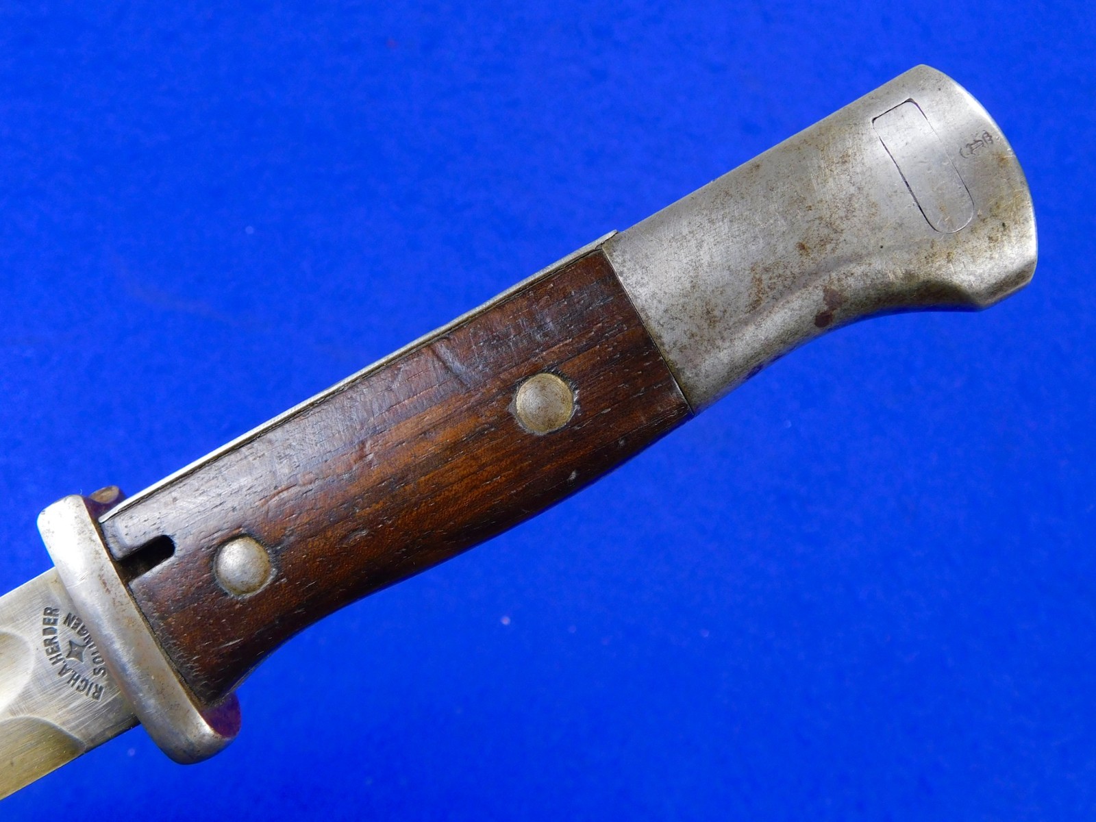 German Germany WW1 Mauser K98 Regimental Marked Bayonet Knife w/ Scabbard