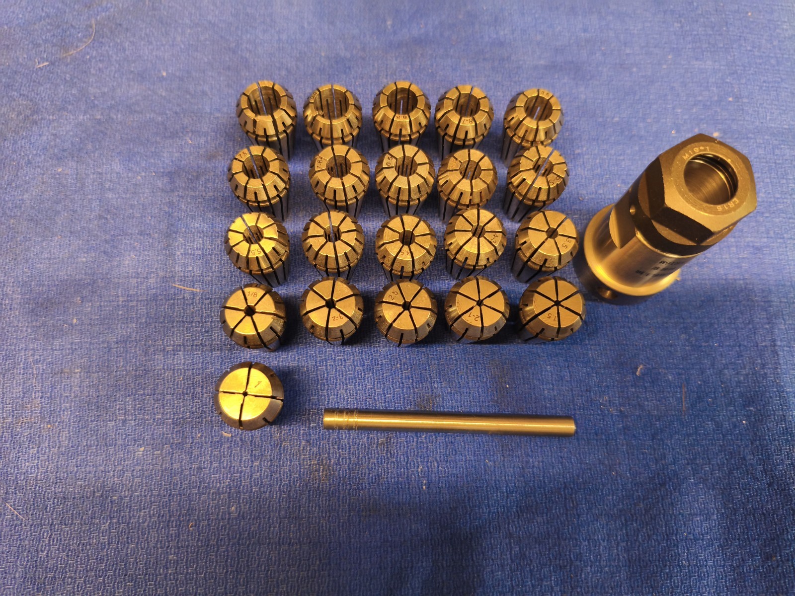 ER16 Chuck Collet + 21pcs Collet Springs For Emco Unimat 3/4