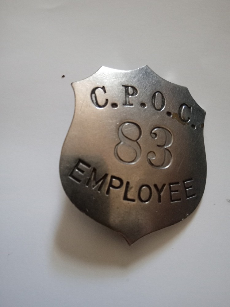 C.P.O.C Employee Badge