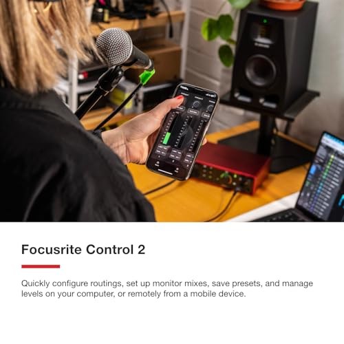 Focusrite Scarlett 18i16 USB-C Audio/MIDI Interface, 4th Generation