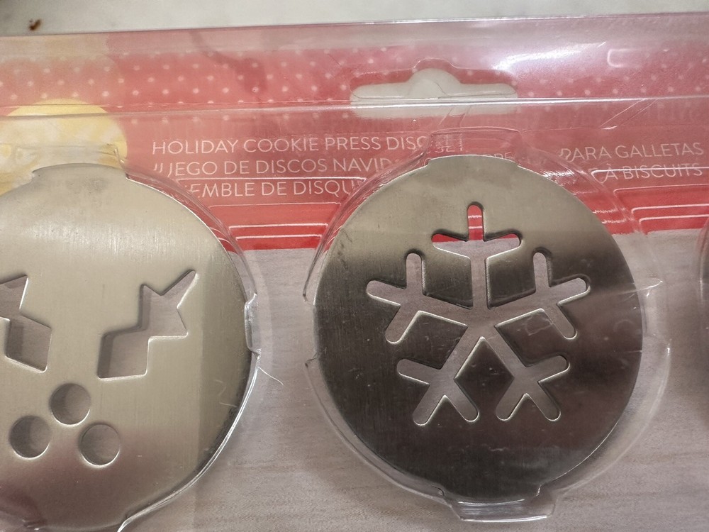 Wilson Holiday Cookie Press Disc New