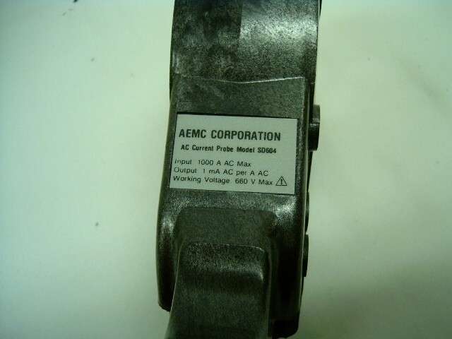 (NOS) AEMC CORP AC CURRENT PROBE, MODEL SD604